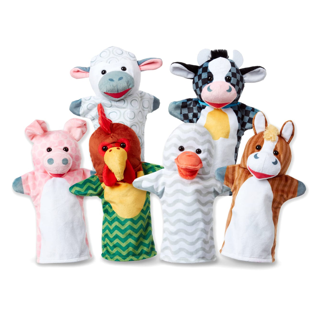 Barn Buddies Hand Puppets (6 Pc) A0