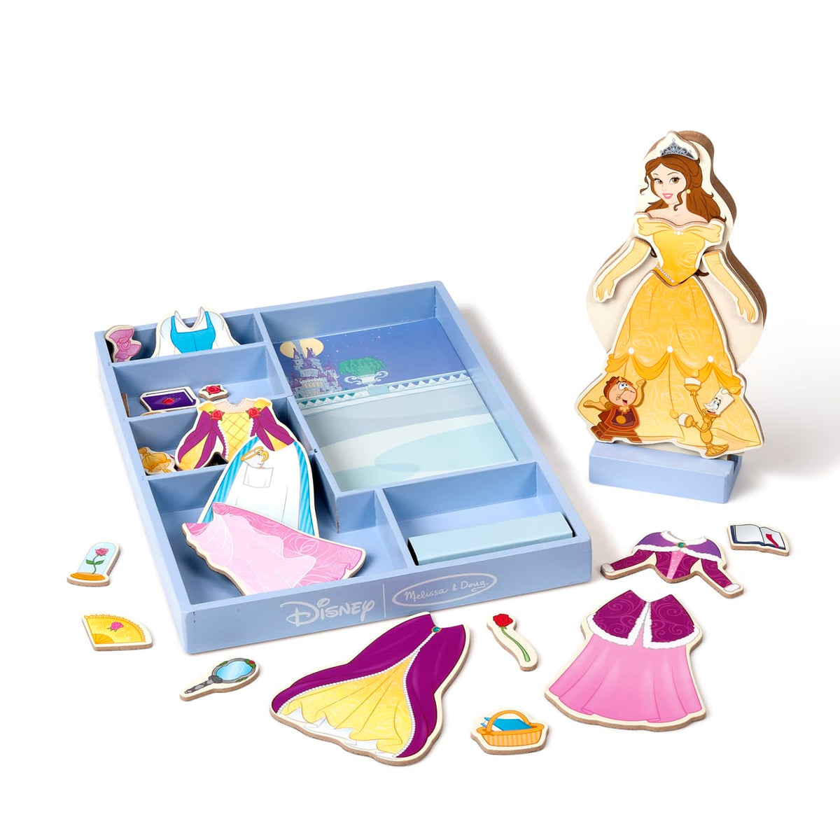 Belle Wooden Magnetic Dress-Up Z4