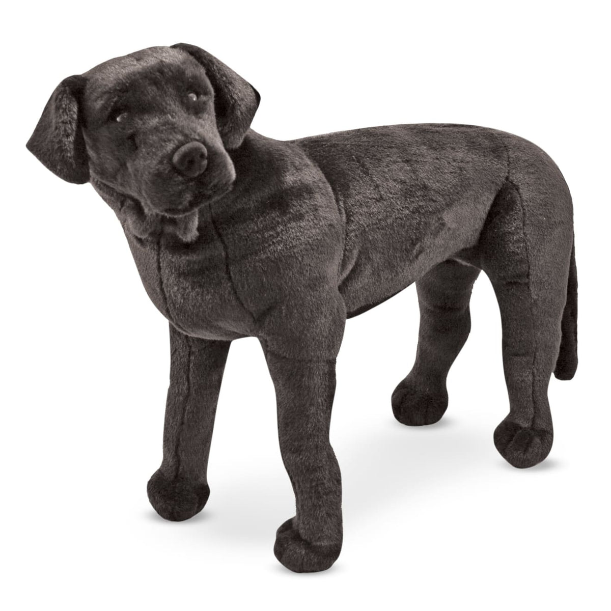 Black Lab Giant Stuffed Animal A4