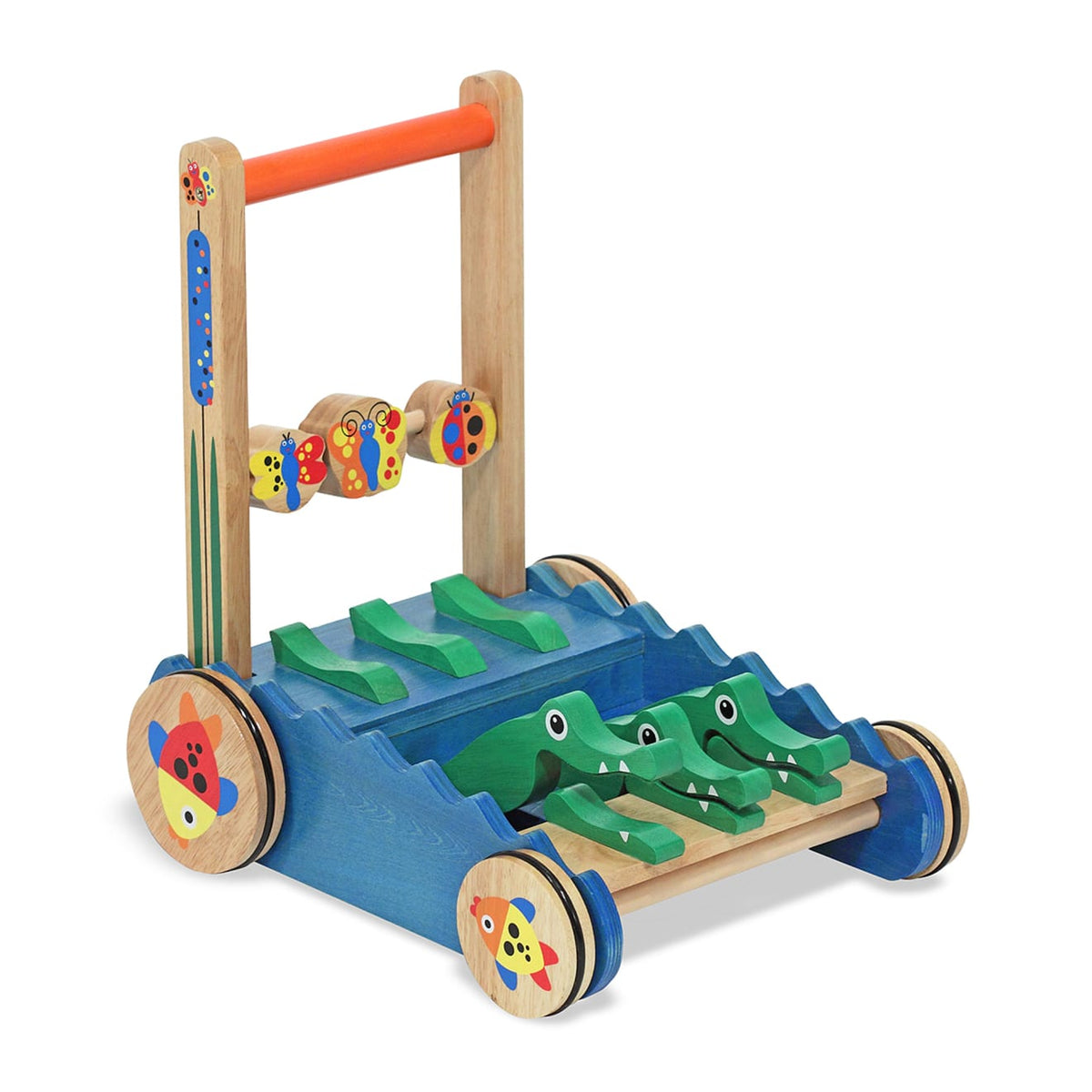 Chomp & Clack Alligator Push Toy I7