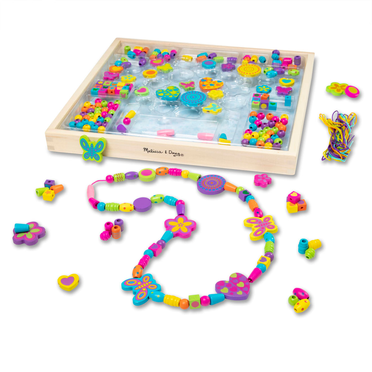 Created by Me! Bead Bouquet Wooden Bead Kit A7