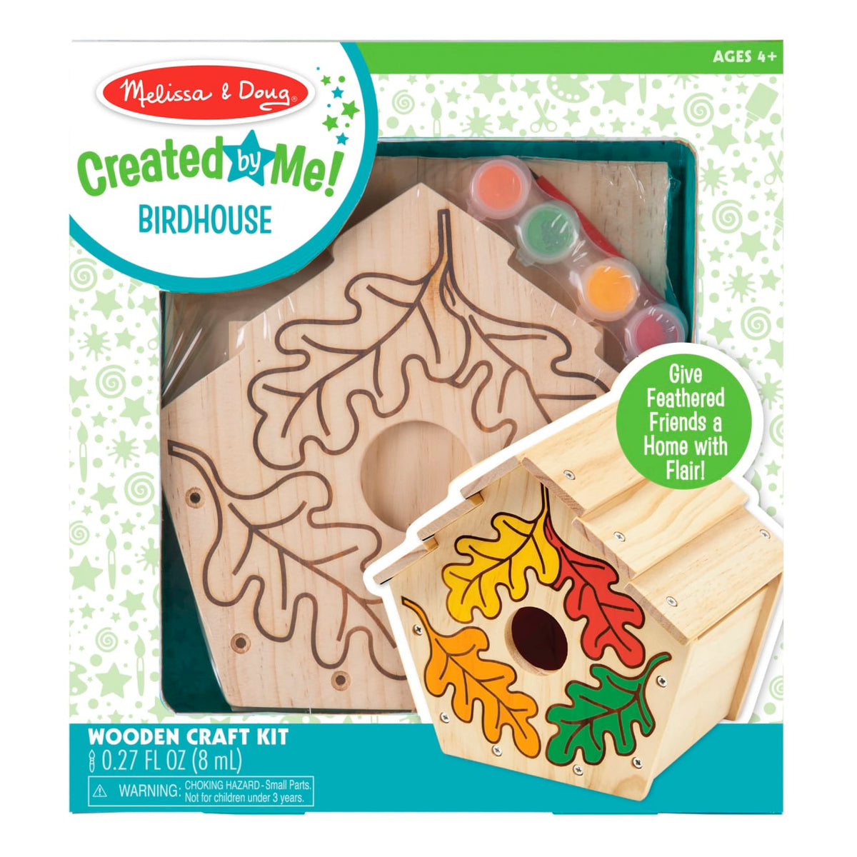 Created by Me! Birdhouse Wooden Craft Kit F5