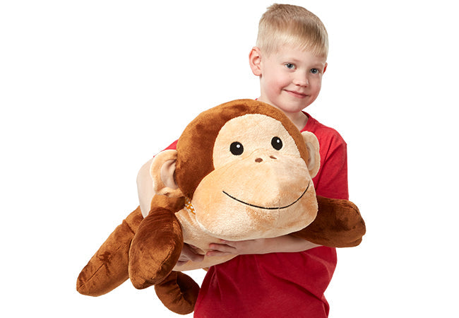 Cuddle Monkey Jumbo Plush Stuffed Animal E6