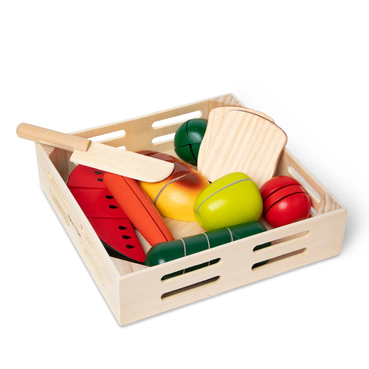Cutting Food - Wooden Play Food H8