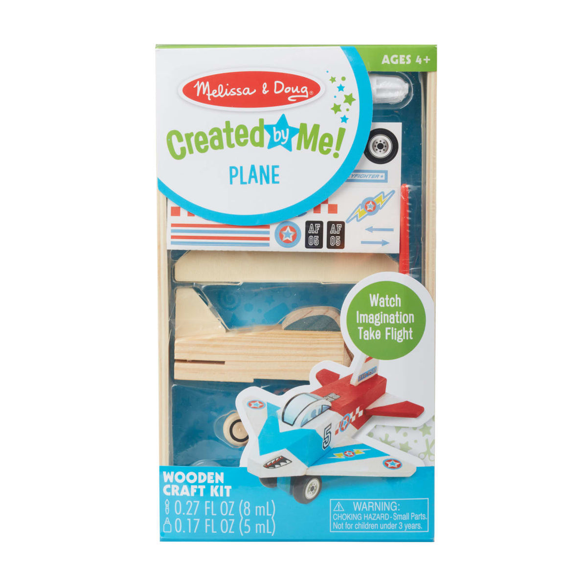 Decorate-Your-Own Wooden Plane P1