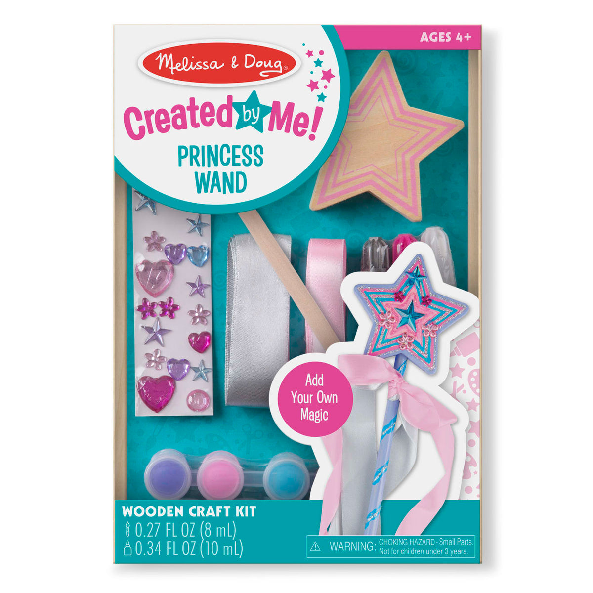 Decorate-Your-Own Wooden Princess Wand D2