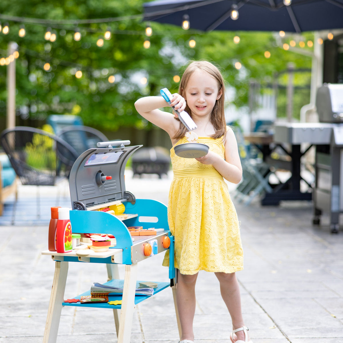 Deluxe Grill & Pizza Oven Play Set B6