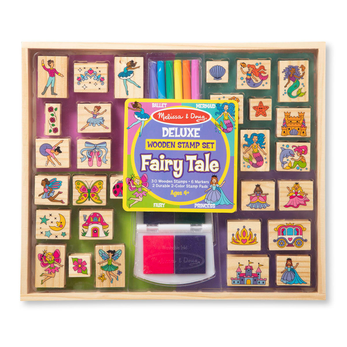 Deluxe Wooden Stamp Set - Fairy Tale R0