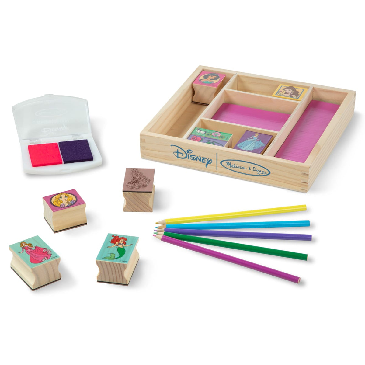 Disney Princess Wooden Stamp Set S5
