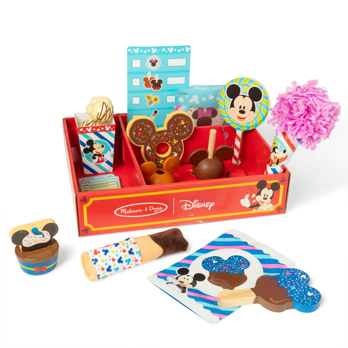 Disney Snacks & Popcorn Play Set X9