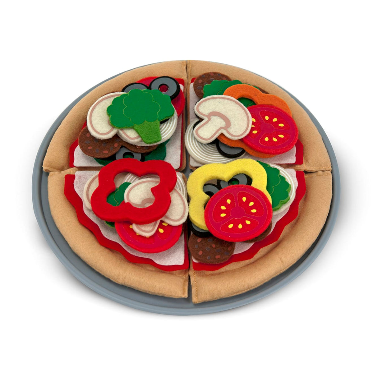 Felt Play Food - Pizza Set L7