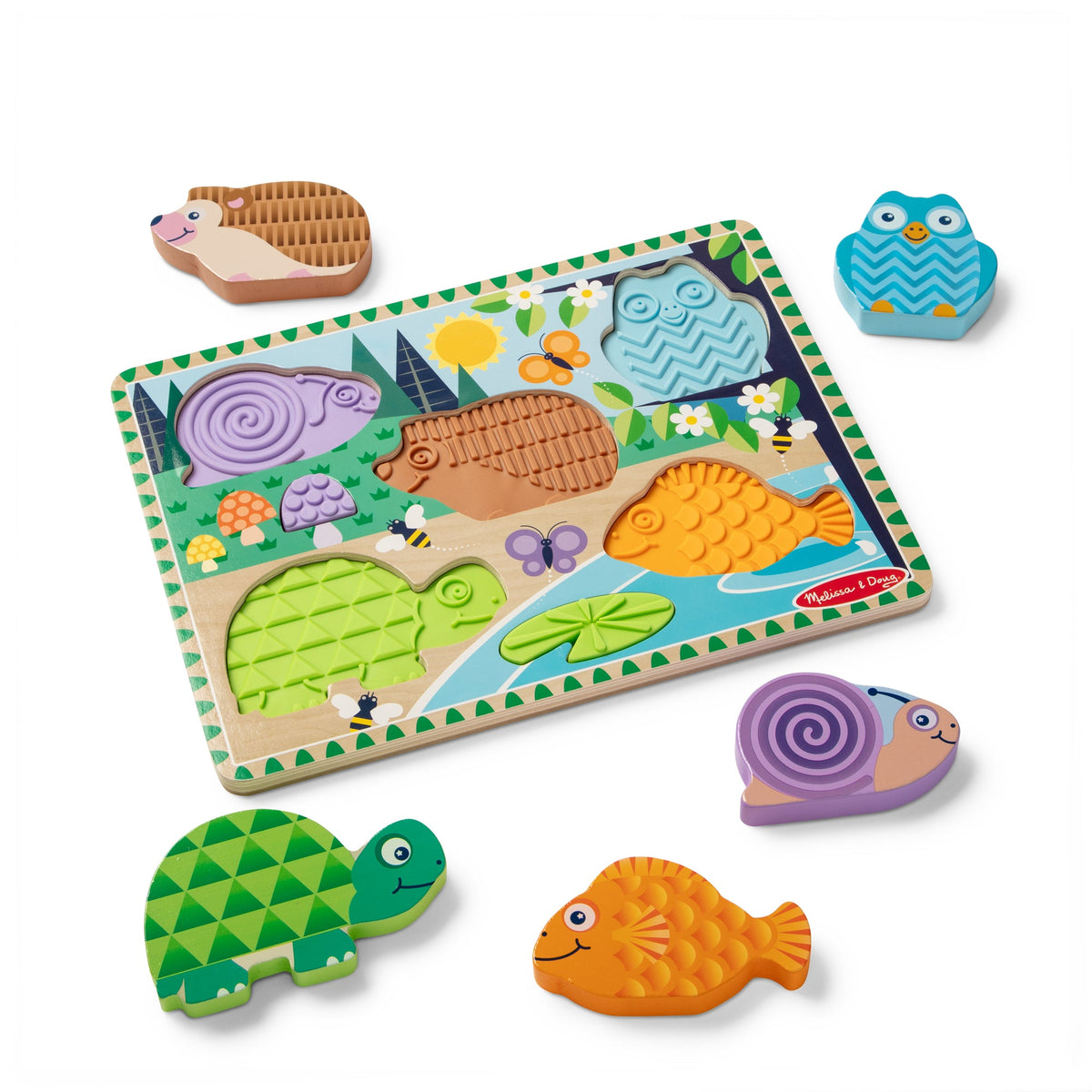 Forest Friends Touch & Feel Puzzle V3