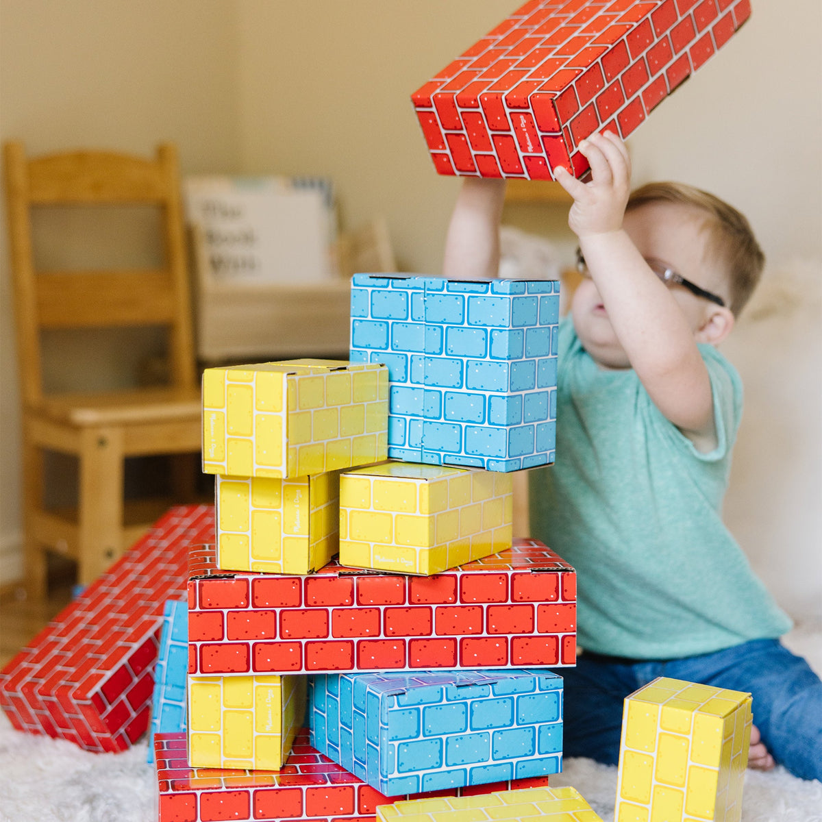 Jumbo Cardboard Blocks - 24 Pieces A2