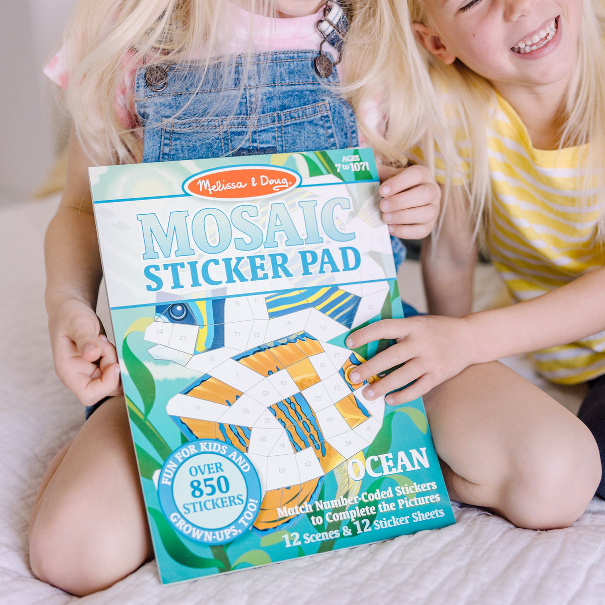 Mosaic Sticker Pad - Ocean F4