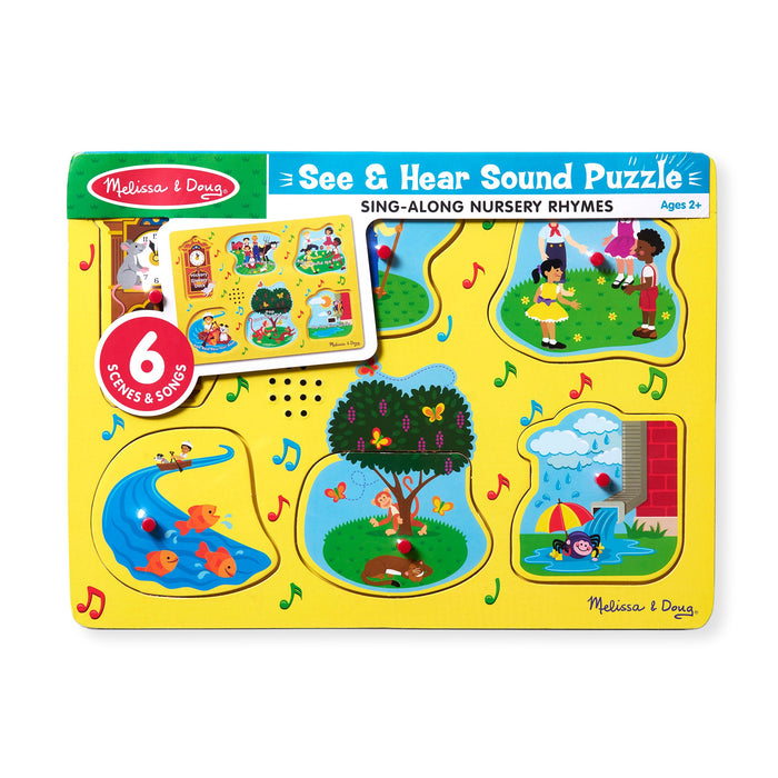 Nursery Rhymes 1 Sound Puzzle - 6 PIeces X2