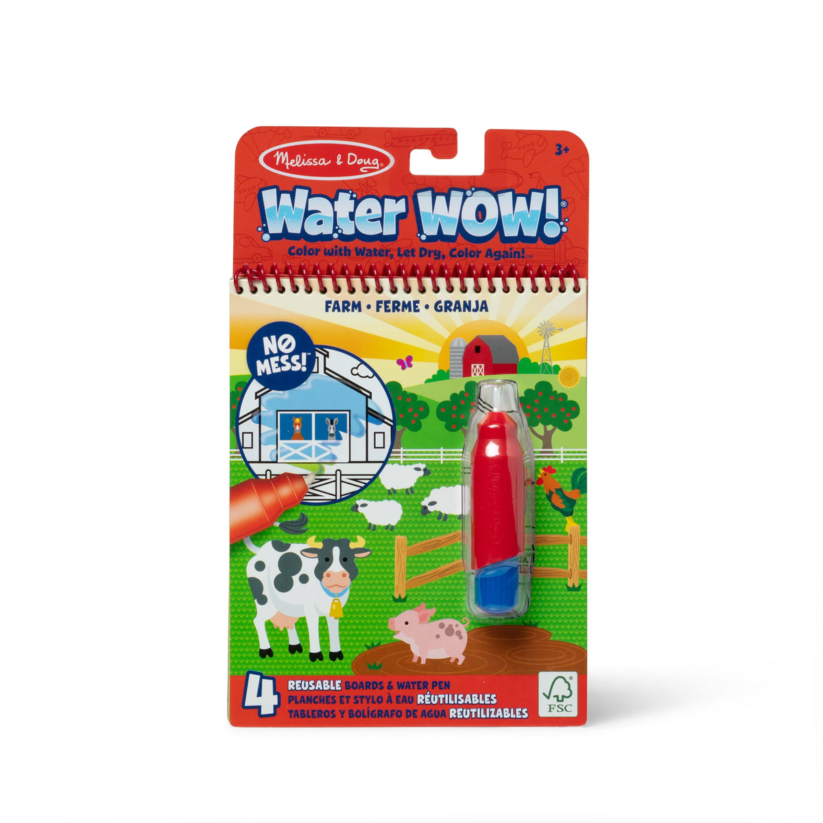On the Go Water WOW! Color Reveal Pad - Farm F6