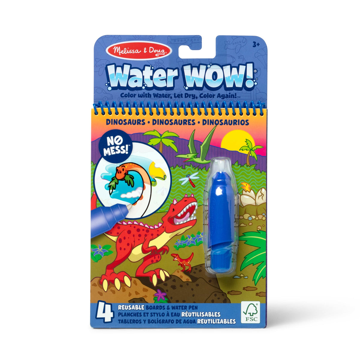On the Go Water Wow! Water-Reveal Pad – Dinosaurs F0
