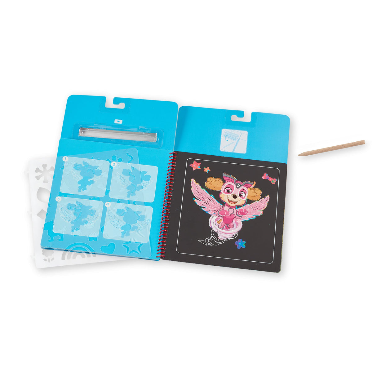 PAW Patrol Scratch Art Pad - Skye B1