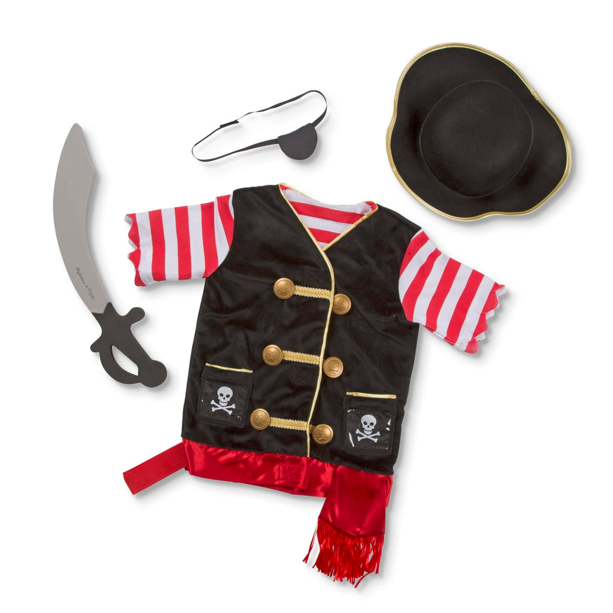 Pirate Role Play Costume Set B8