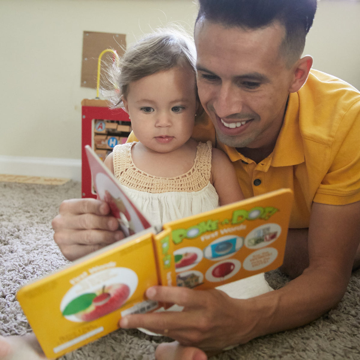 Poke-a-Dot: First Words Board Book O1