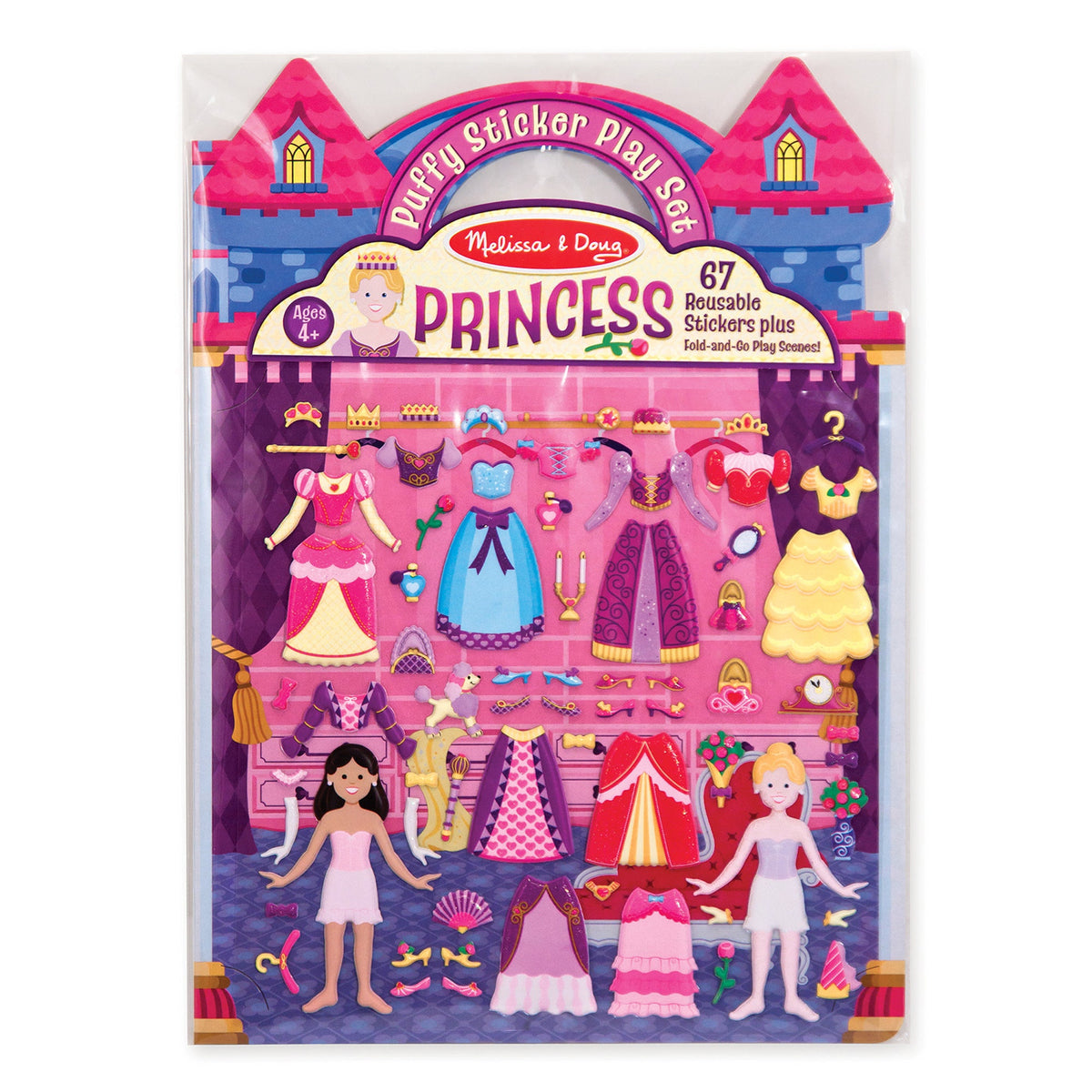 Puffy Sticker Play Set - Princess C4