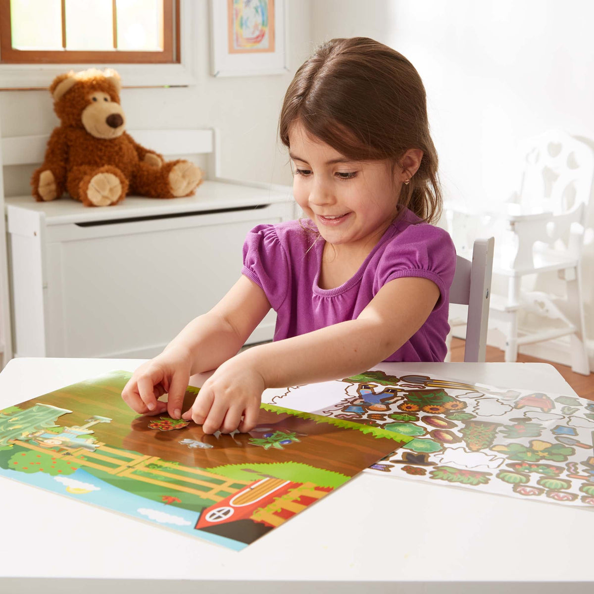 Reusable Sticker Pad 3-Pack: Jungle, Farm, Under the Sea S0