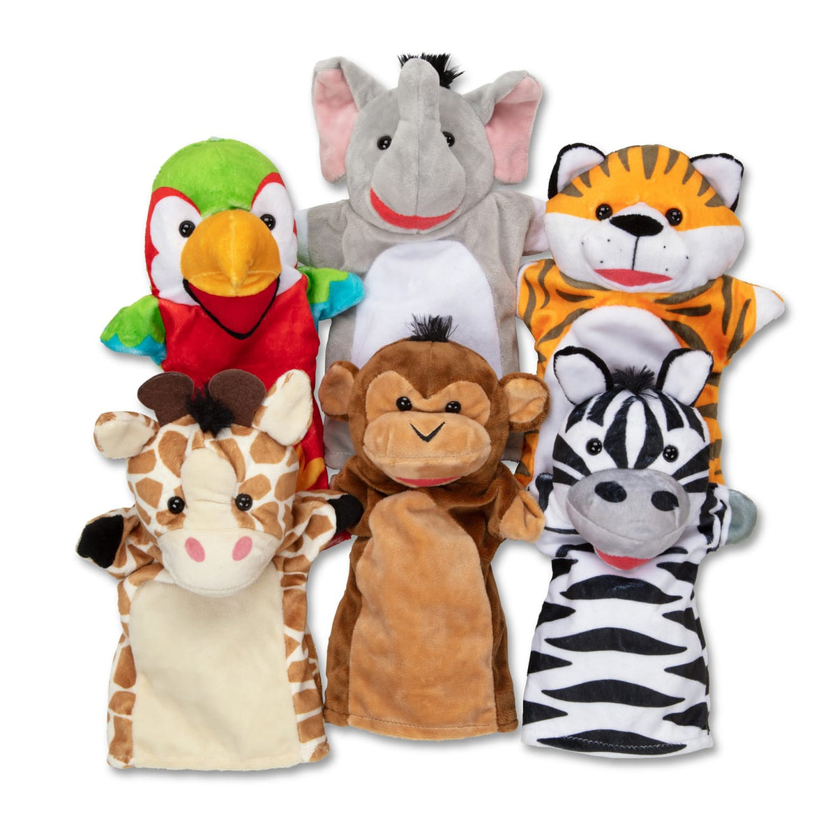 Safari Buddies Hand Puppets B8
