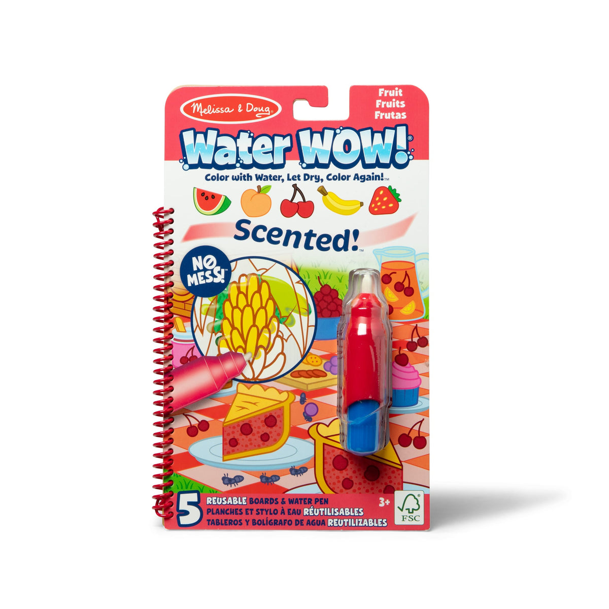 Scented Water WOW! Water-Reveal Pad - Fruit F8