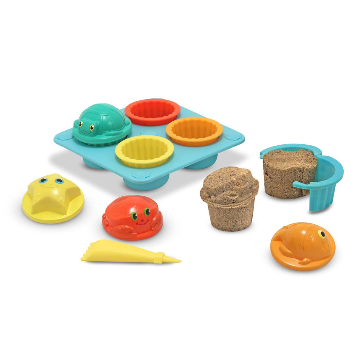 Seaside Sidekicks Sand Cupcake Set K9