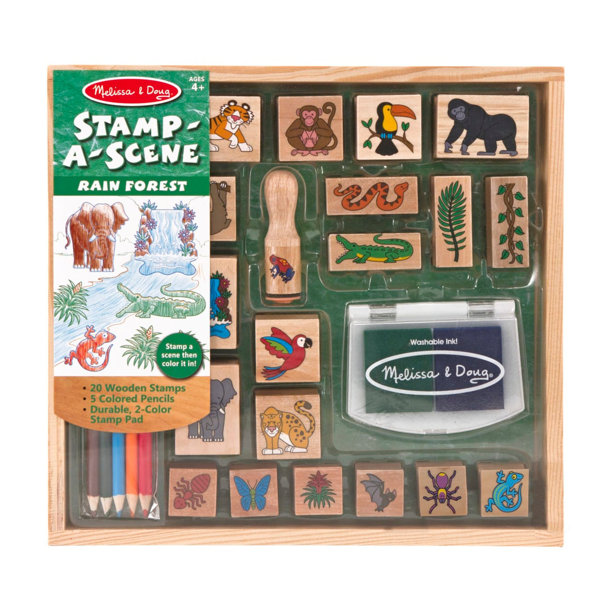 Stamp-a-Scene Rain Forest G1