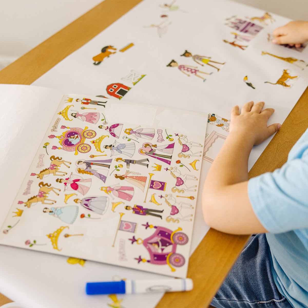 Sticker Collection - Princesses, Tea Party, Animals, and More J4