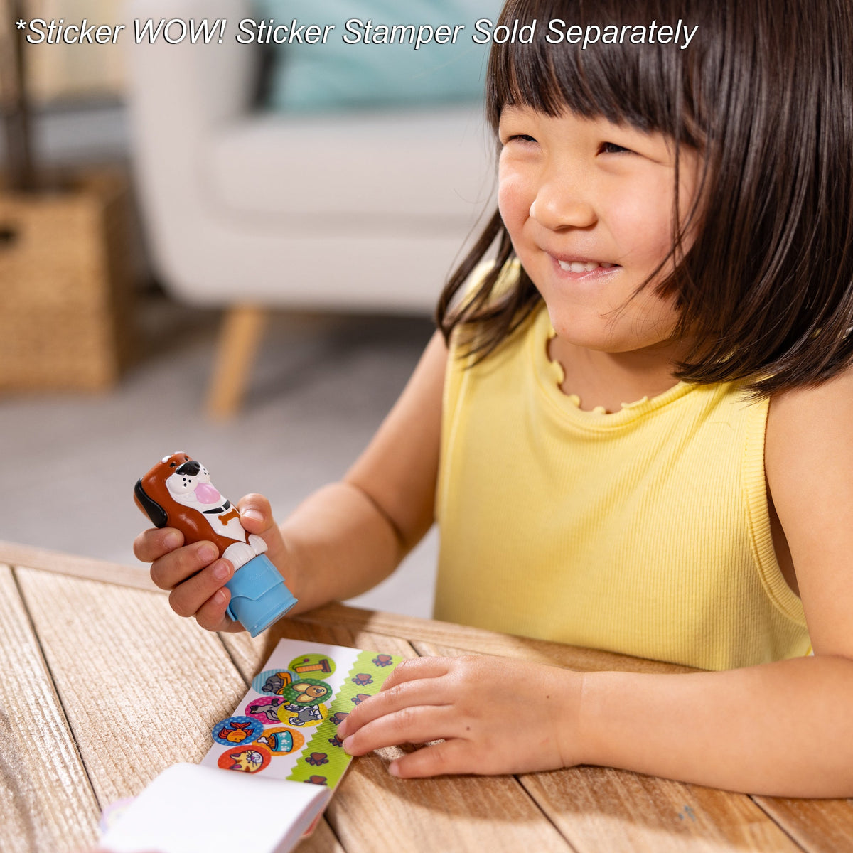 Sticker WOW!® Mini Activity Pad & Refill Stickers - Pets (200+ Stickers, Stamper Not Included) F1