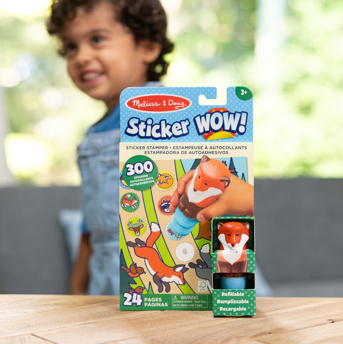 Sticker WOW!™ Activity Pad & Sticker Stamper - Fox L3