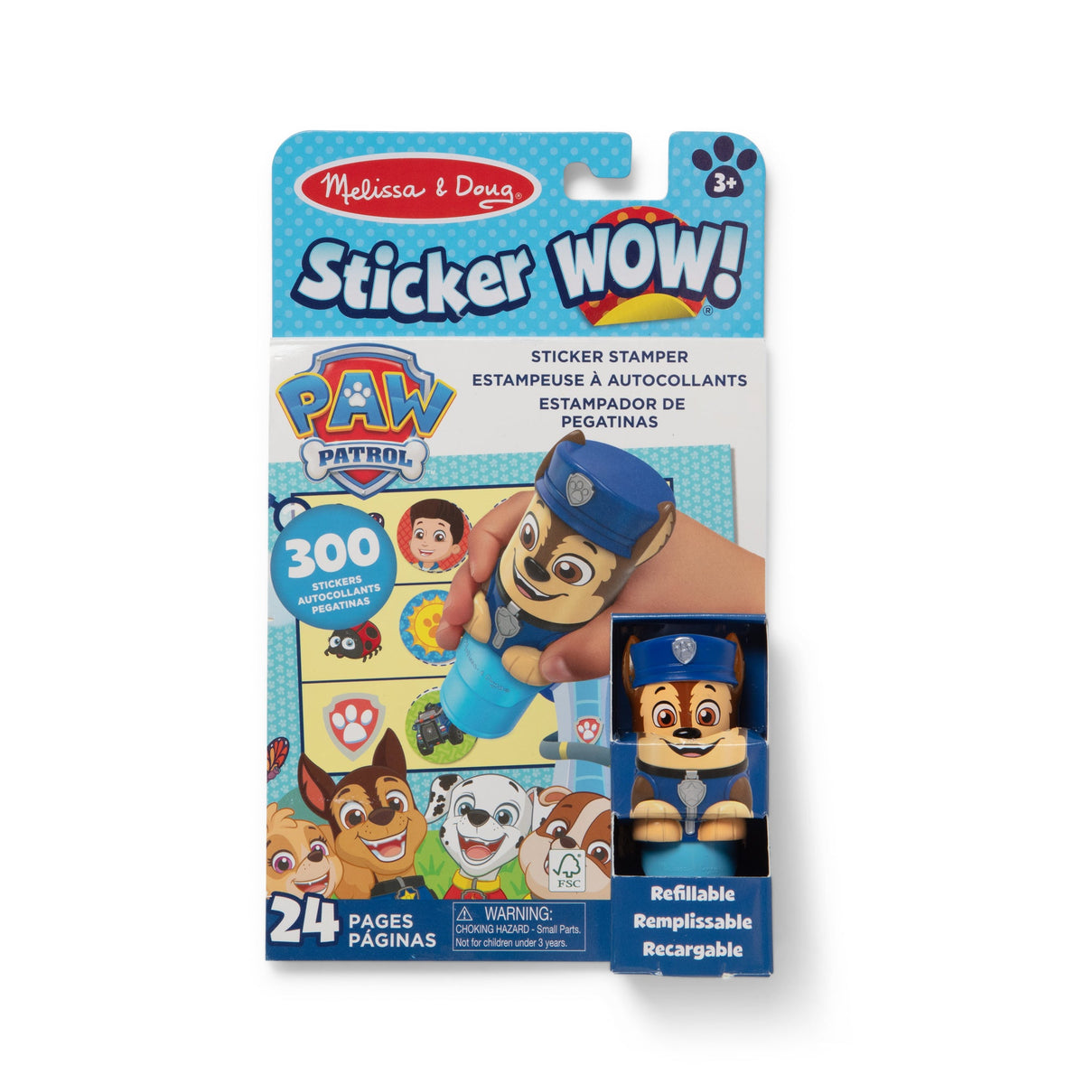 Sticker WOW!™ Activity Pad & Sticker Stamper - PAW Patrol Chase T4
