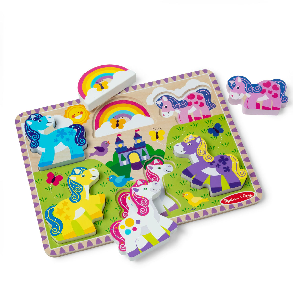 Unicorn Chunky Puzzle – 6 Pieces X1