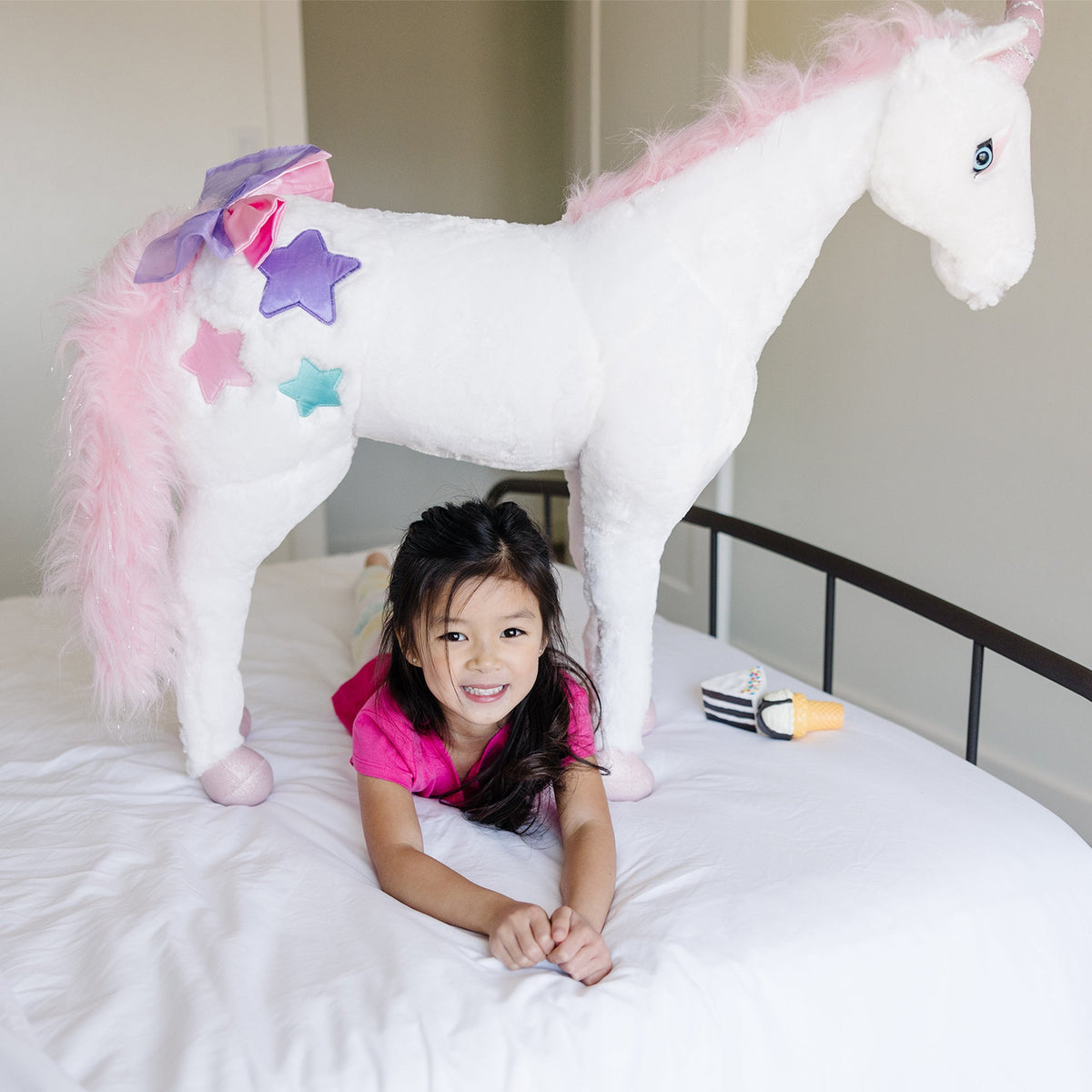 Unicorn Lifelike Plush Stuffed Animal I6