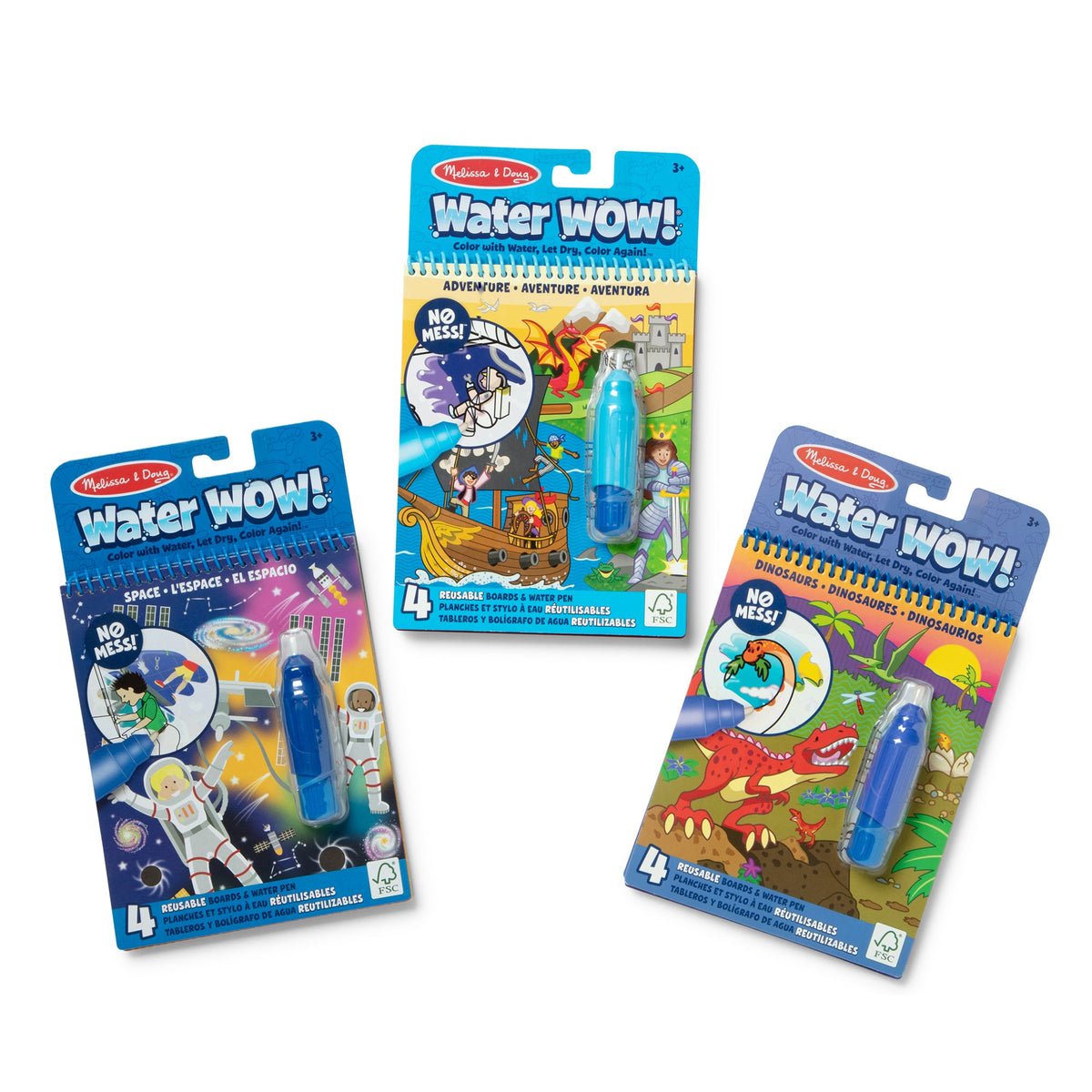 Water WOW! 3-Pack – Dinosaur, Adventure, Space P2