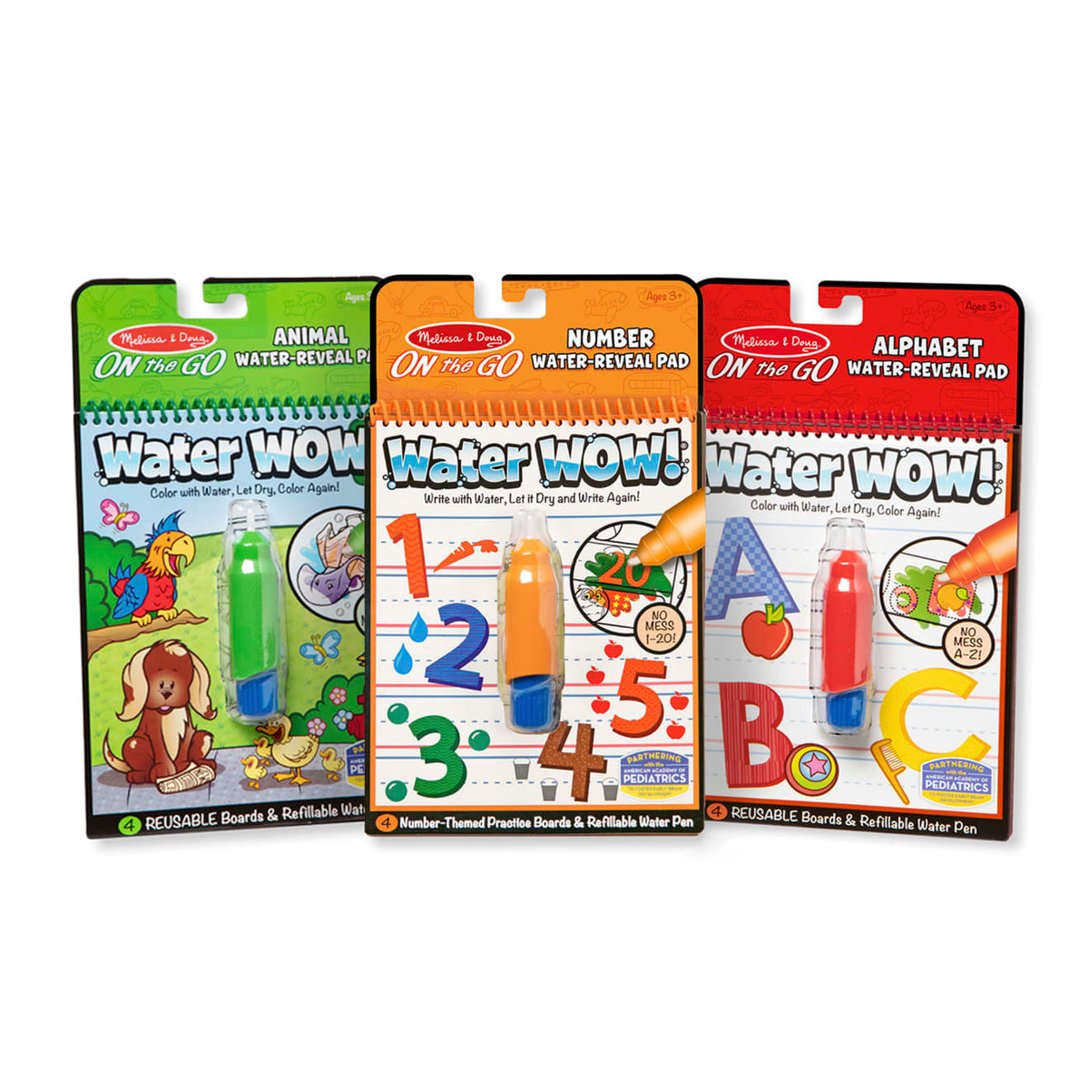 Water Wow Bundle - Animals, Alphabet & Numbers W6