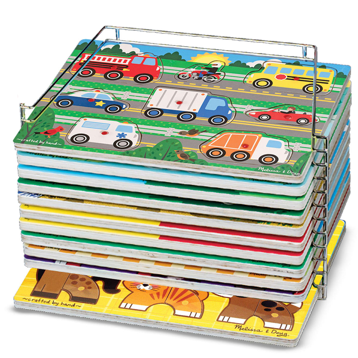 Wire Puzzle-Storage Rack Q0