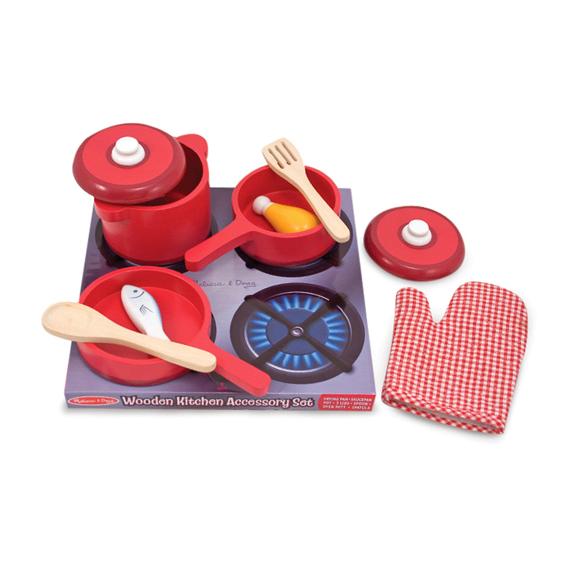 Wooden Kitchen Accessory Play Set P8