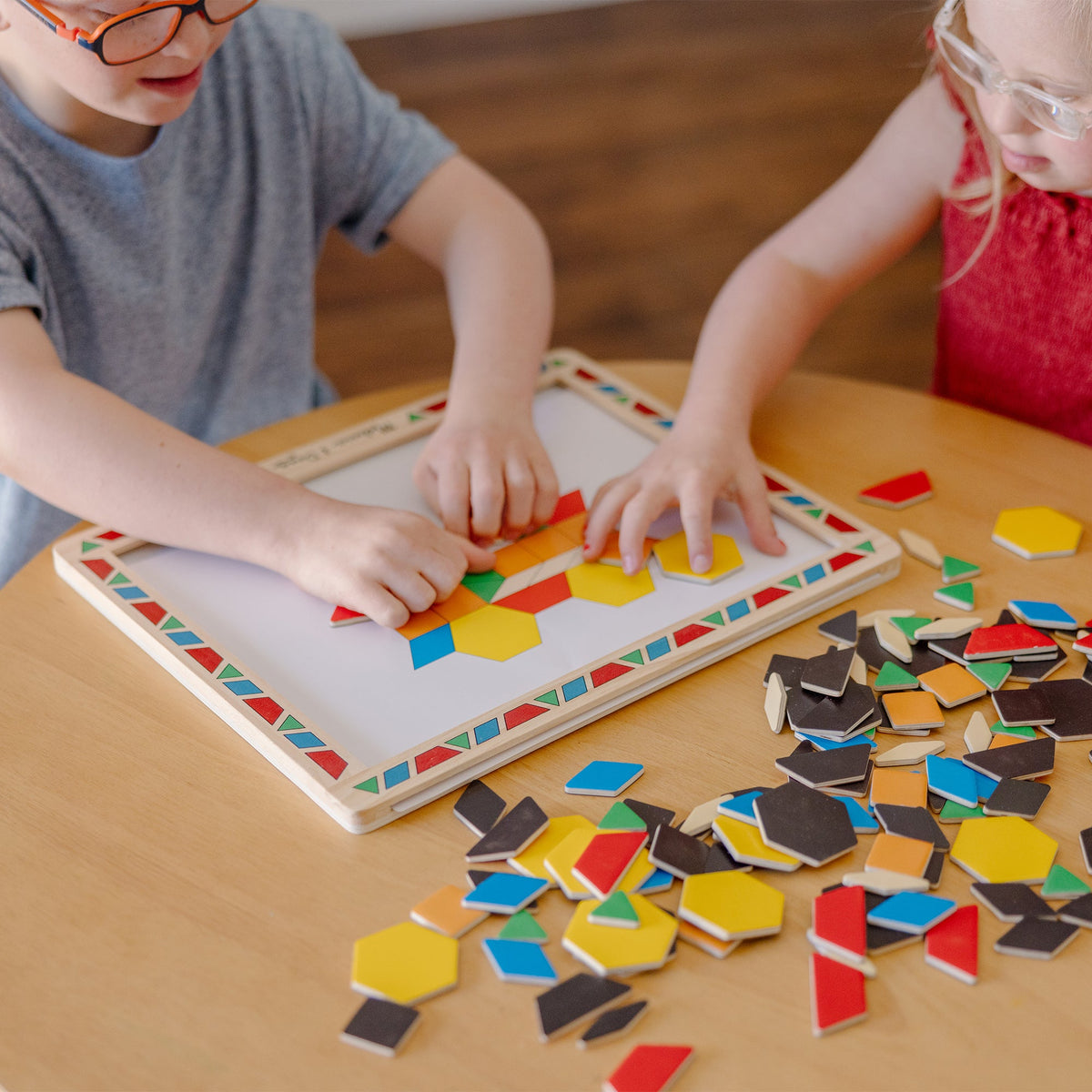 Wooden Magnetic Pattern Block Kit G7