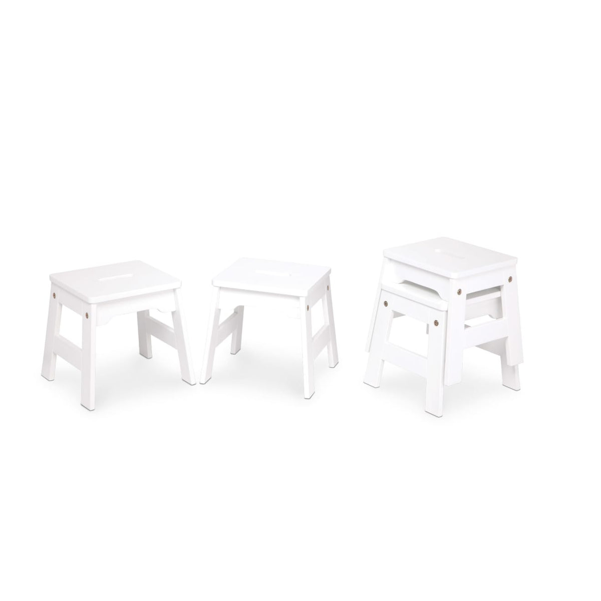 Wooden Stools – Set of 4 V8