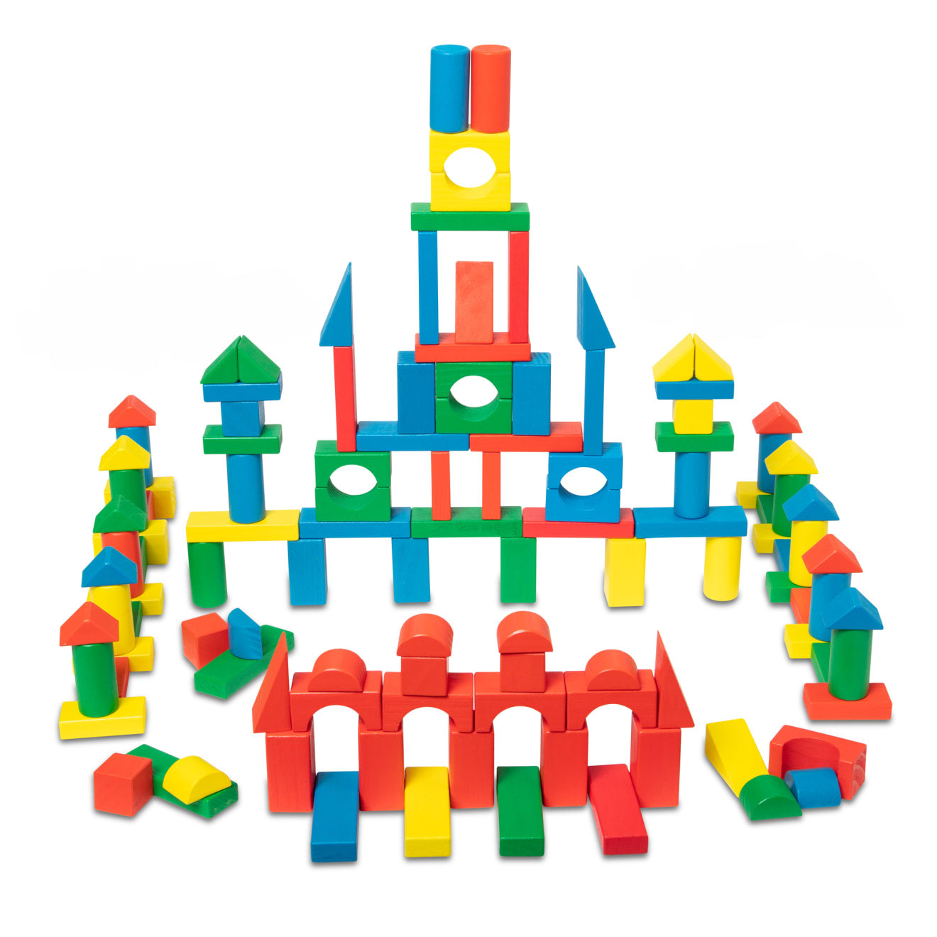 200 Piece Wood Blocks Set B1