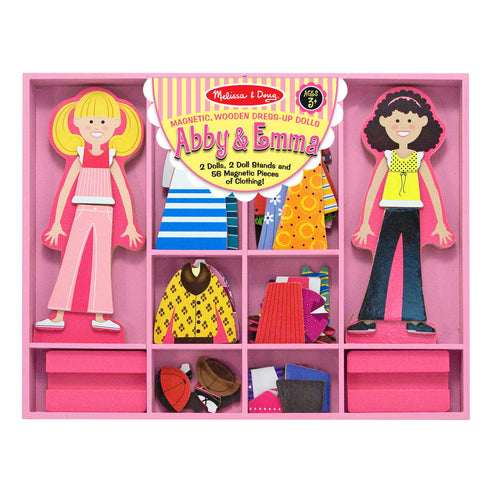Abby & Emma Magnetic Pretend Play D0