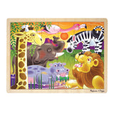 African Plains Wooden Jigsaw Puzzle - 24 Pieces K2