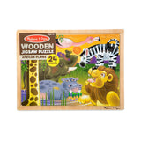 African Plains Wooden Jigsaw Puzzle - 24 Pieces K2