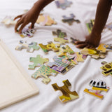African Plains Wooden Jigsaw Puzzle - 24 Pieces K2