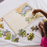 African Plains Wooden Jigsaw Puzzle - 24 Pieces K2