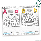 Alphabet Activity Sticker Pad B4