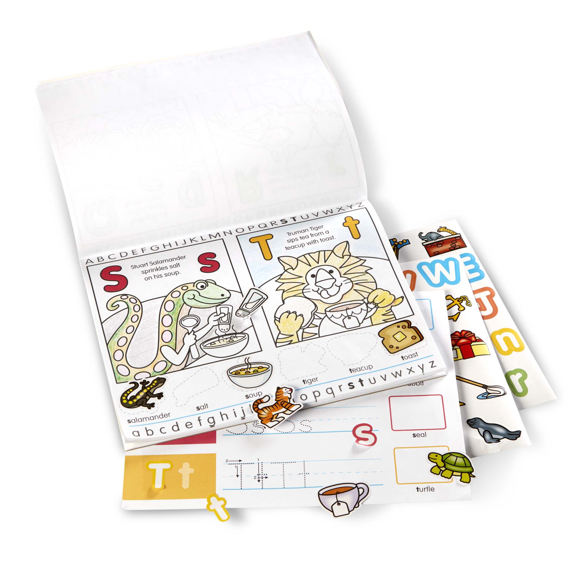 Alphabet Activity Sticker Pad B4